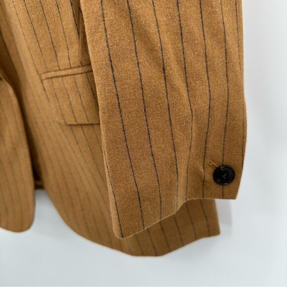 Madewell Oversized Blazer in Pinstripe Size 6 - Picture 7 of 11